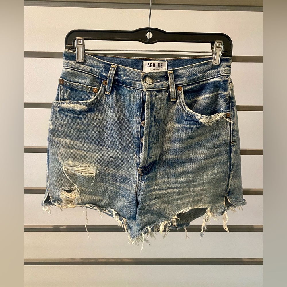 AGOLDE Dee Ultra High Rise Shorts